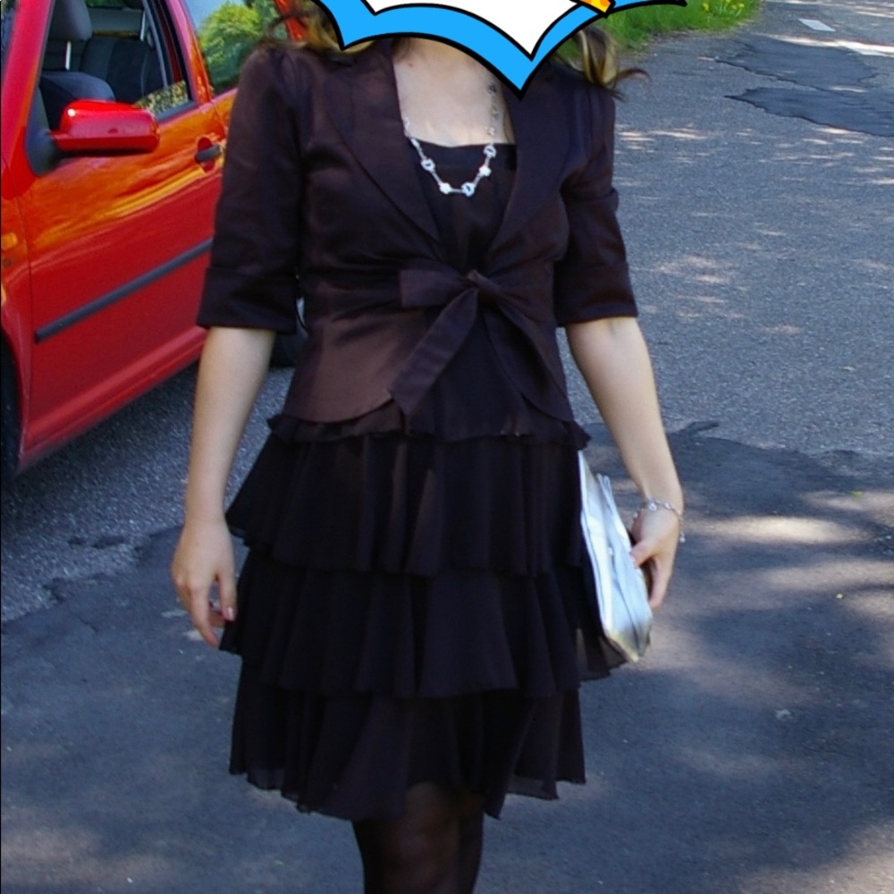 COPY - British Coast black dress UK 10 - Picture 2 of 8